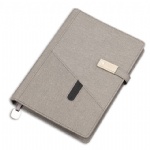Notebook with power bank